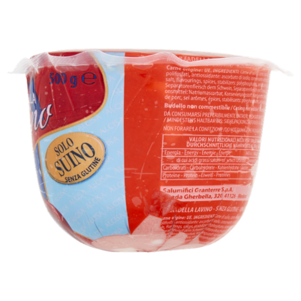 Alcisa Mortadella Lavino 500 g