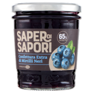Selex Saper Di Sapori Confettura Extra Di Mirtilli Neri 320 g