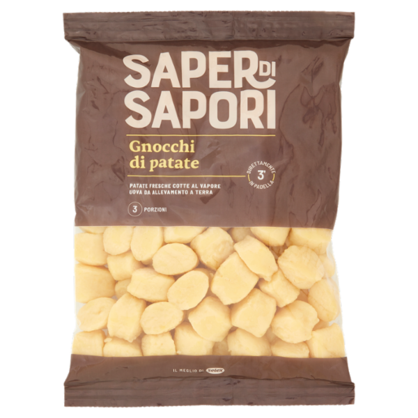 Selex Saper di Sapori Gnocchi Freschi di Patate 500 g