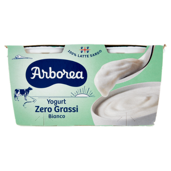 Arborea Yogurt Zero Grassi Bianco 2 x 125 g