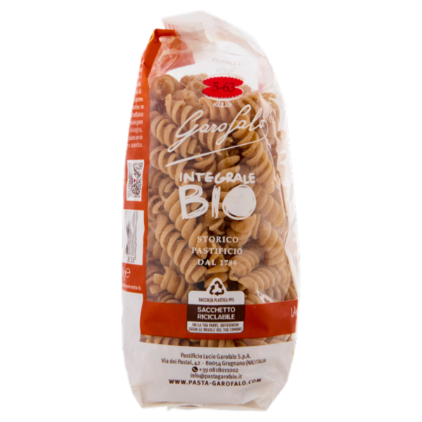 Garofalo Integrale Bio Fusilli 5-63 500 g
