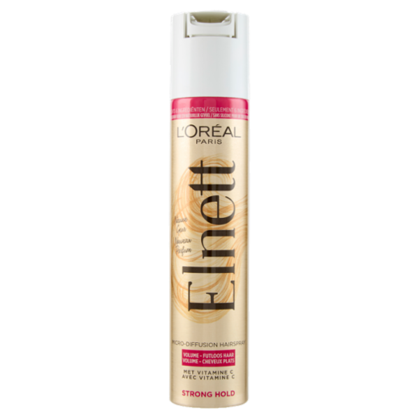 L'Oréal Paris Elnett Micro-Diffusion Hairspray Volume Strong Hold, 200 ml