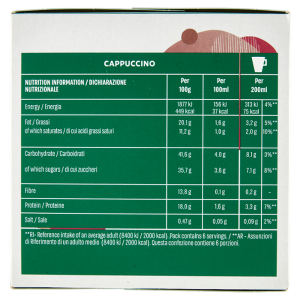 STARBUCKS Cappuccino by Nescafé Dolce Gusto 12 capsule 120 g
