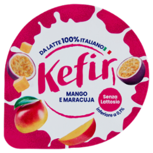Centrale Del Latte Vicenza Kefir Mango e Maracuja Senza Lattosio 140 g