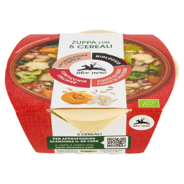 alce nero Zuppa con 5 Cereali 350 g