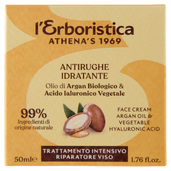 l'Erboristica Trattamento Intensivo Riparatore Viso Antirughe Idratante 50 ml