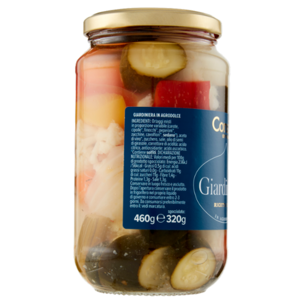 Consilia Optima Giardiniera Ricca in Agrodolce 460 g