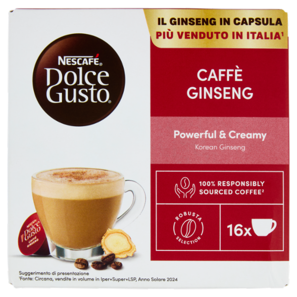 NESCAFÉ DOLCE GUSTO Caffè Ginseng 16 capsule 108,8g