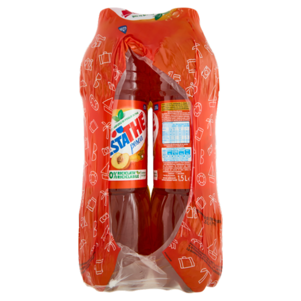 Estathé pesca 6 x 1,5 L