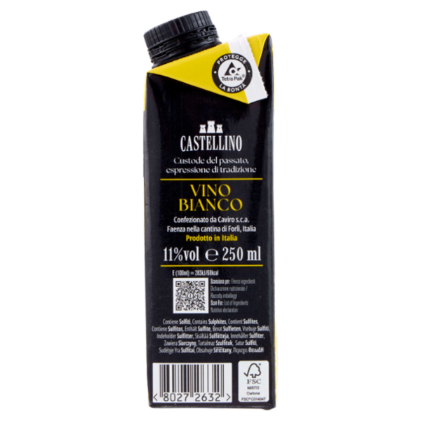 Castellino Vino Bianco d'Italia 250 ml