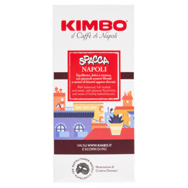 Kimbo Spaccanapoli Capsule Compatibili con Macchine Nespresso* Original 40 x 5,5 g