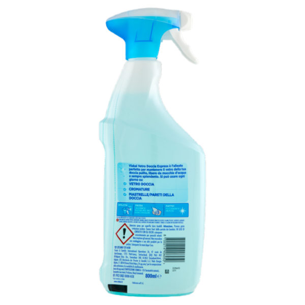 Viakal Vetro Doccia Express Fiore Bianco di Primavera 800 ml