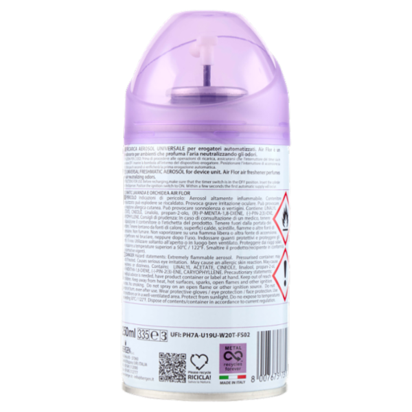 Air Flor ricarica spray automatica lavanda e orchidea 250 ml