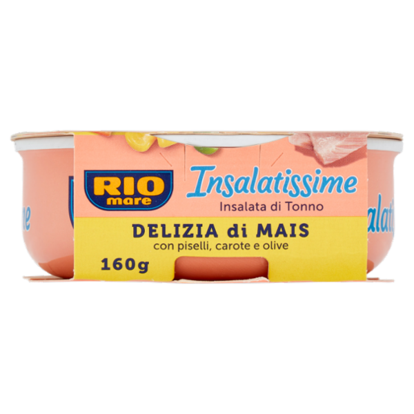 Rio mare Insalatissime Insalata di Tonno Delizia di Mais con piselli, carote e olive 160 g