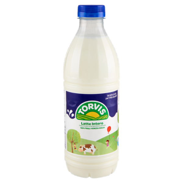 Torvis Latte Intero Pastorizzato a temperatura elevata 1000 ml