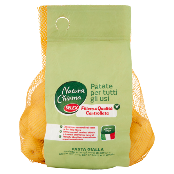 Selex Natura Chiama Patate per Tutti gli Usi Pasta Gialla 2 kg