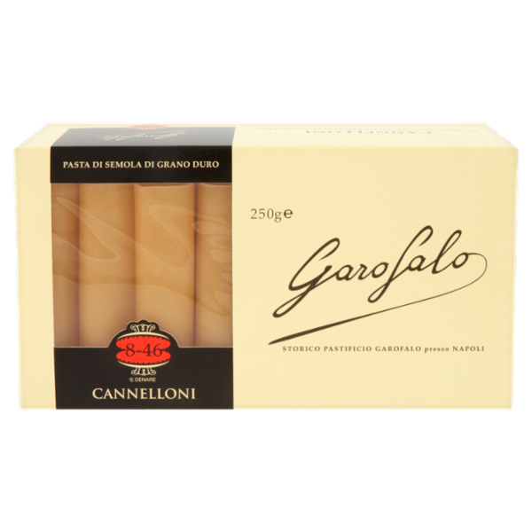 Garofalo Cannelloni 8-46 Pasta di Semola di Grano Duro 250 g