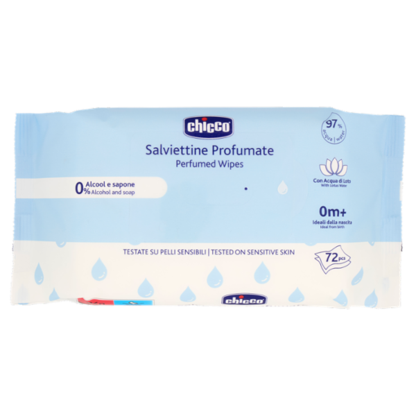 chicco Salviettine Profumate 0m+ 72 pz