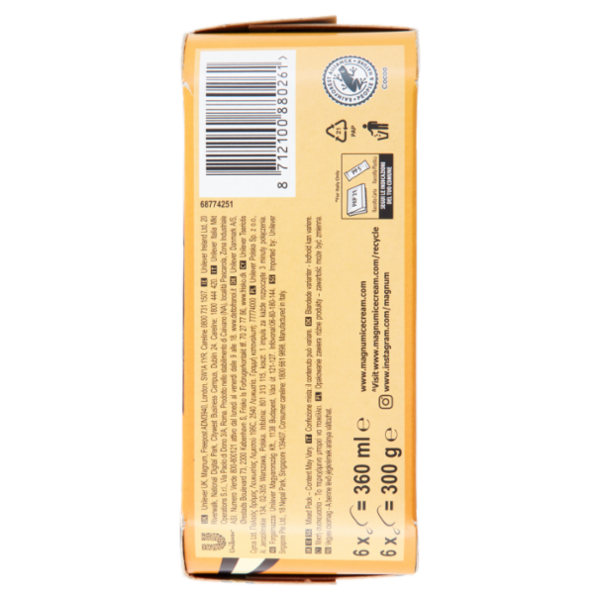 Magnum Mini Double Caramel Chocolate 6 x 50 g