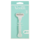 Gillette Venus Smooth Sensitive Manico + Lame per Rasoio da Donna 2 Ricariche