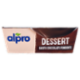 ALPRO Dessert 100% Vegetale Gusto Cioccolato Fondente, Senza Lattosio, Povero di Grassi, 4X125g