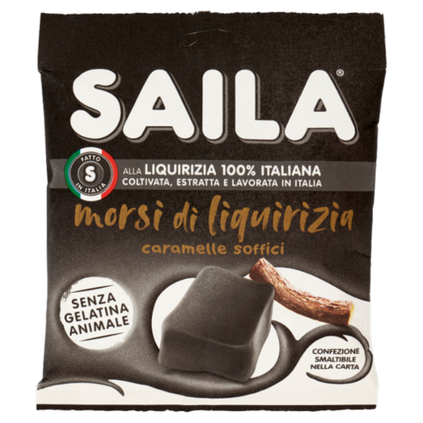 Saila morsi di liquirizia caramelle soffici 100 g