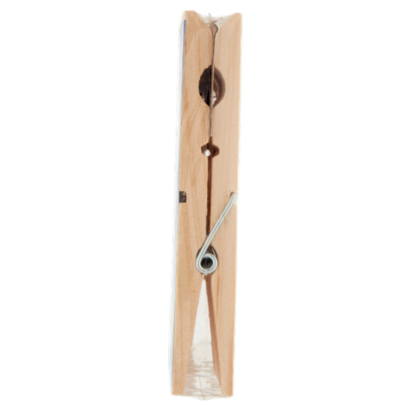 Consilia Mollette Biancheria Legno Grandi 10 pezzi