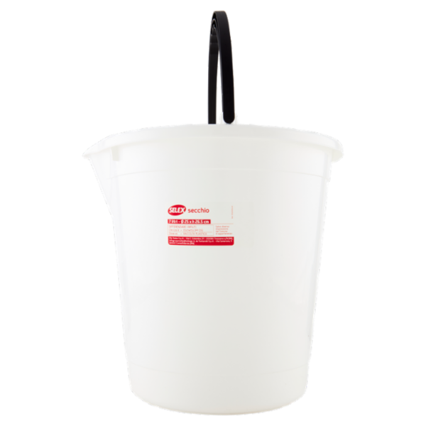 Selex Secchio Diametro 25 cm Panna 7 L