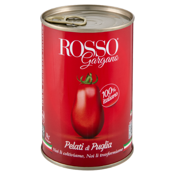 Rosso Gargano Pelati di Puglia 400 g