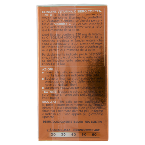 Clinians Vitamina C Siero Concentrato Vitamina C 330 mg + AHA complex 30 mL