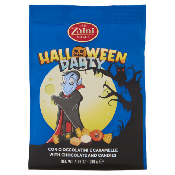 Zàini Halloween Party con Cioccolatini e Caramelle Dracula 138 g
