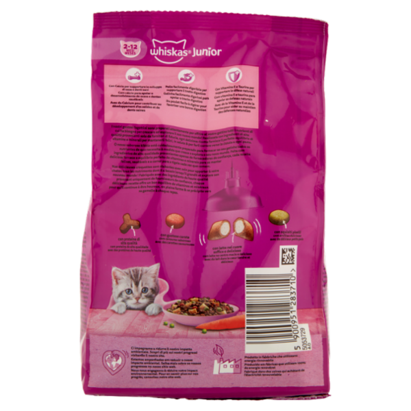Whiskas Junior Crocchette con delizioso Pollo 300 g
