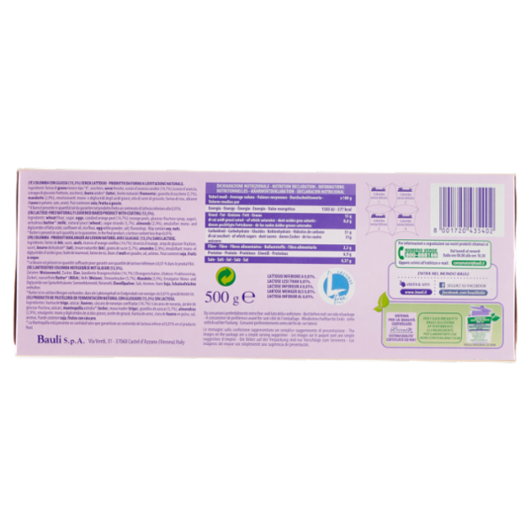 Bauli la Colomba Senza Lattosio 500 g