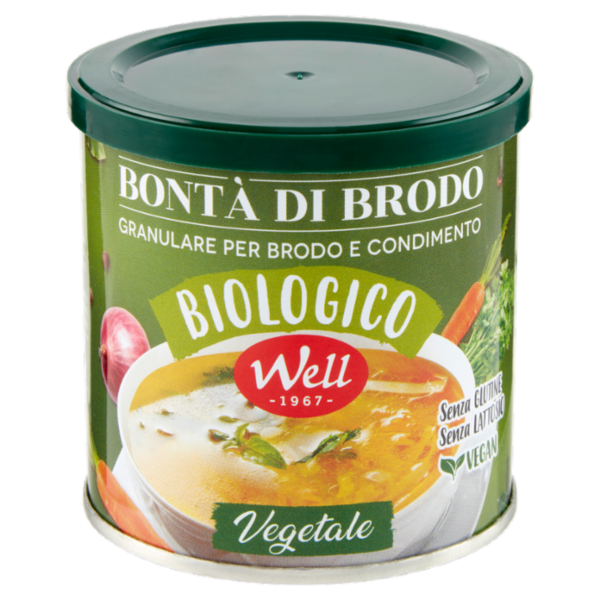 Well Bontà di Brodo Granulare Biologico Vegetale 150 g