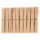 Consilia Mollette Biancheria Legno Grandi 10 pezzi