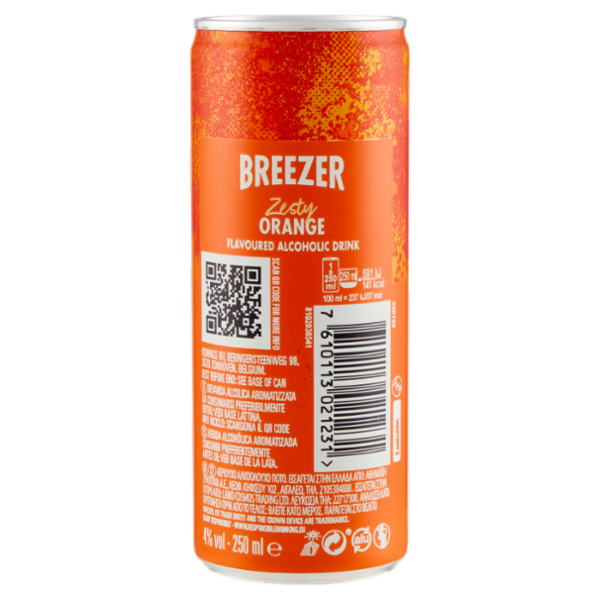 Breezer Zesty Orange 250 ml