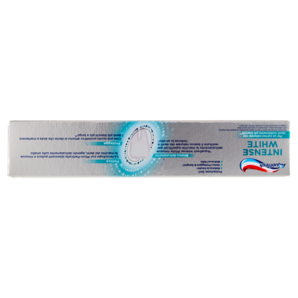 Aquafresh Intense White, Dentifricio Effetto Sbiancante, Gengive Sane Denti Forti Alito Fresco 75 ml