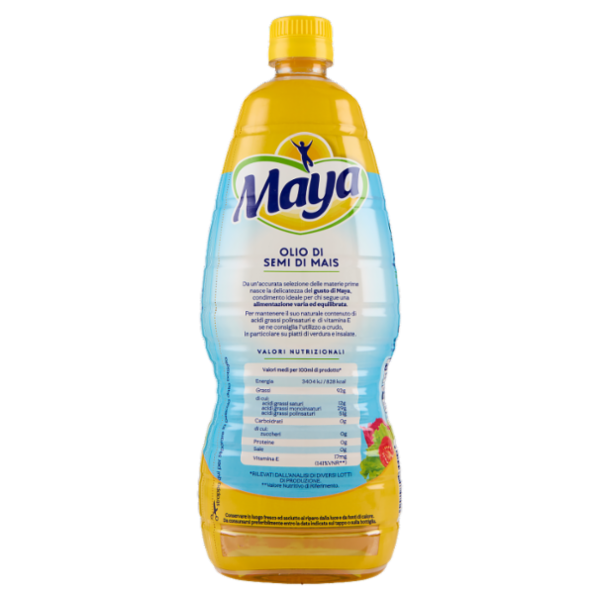 Maya Olio di Semi di Mais 1 L