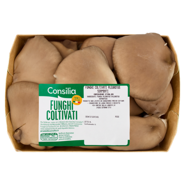 Consilia Funghi Pleurotus Coltivati Interi 300 g