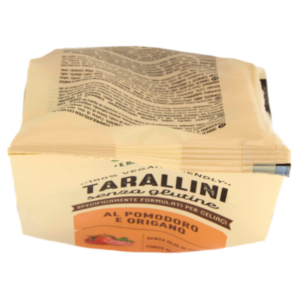 ForAlle Tarallini senza glutine al Pomodoro e Origano 100 g