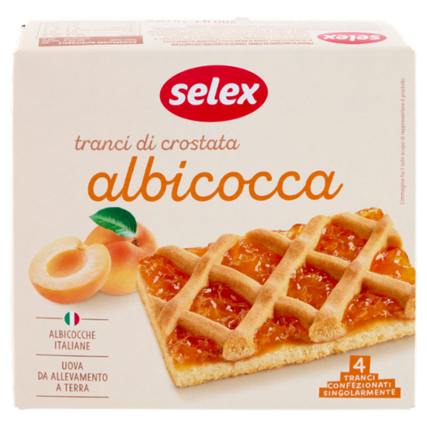 Selex Trancio di Crostata all'Albicocca 200 g