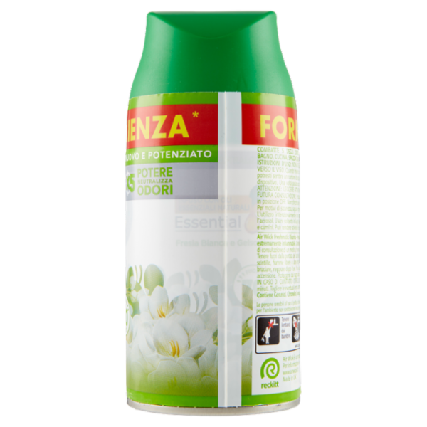 Air Wick Freshmatic Ricarica Bipacco Fresia Bianca e Gelsomino Profumatore per ambiente 2 x 250 ml