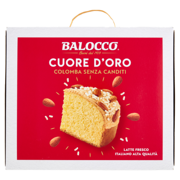 Balocco Cuore d'Oro Colomba Senza Canditi 750 g