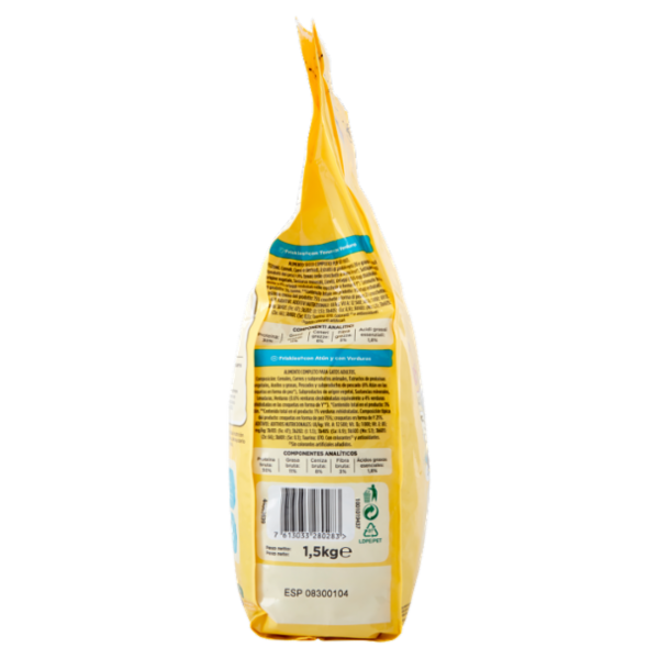 PURINA FRISKIES Gatto Adult Con Tonno e con Verdure 1,5 kg