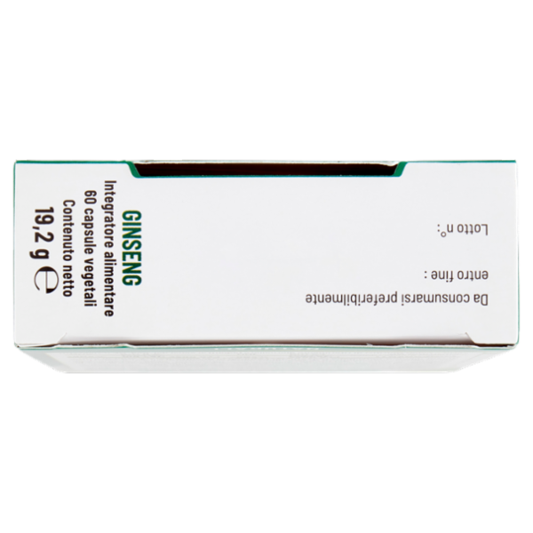 equilibra Ginseng Tono ed Energia 60 Capsule Vegetali Naturali 19,2 g