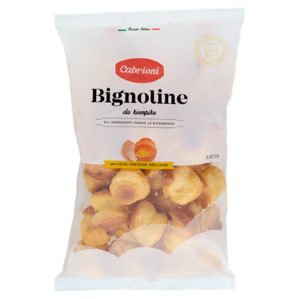 Cabrioni Bignoline da riempire 100 g