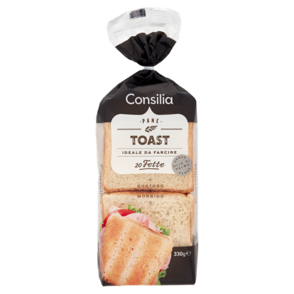 Consilia Toast 20 Fette 330 g