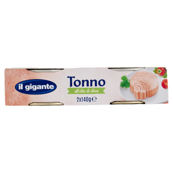 IL GIGANTE Tonno all'olio di oliva 2 x 140 g