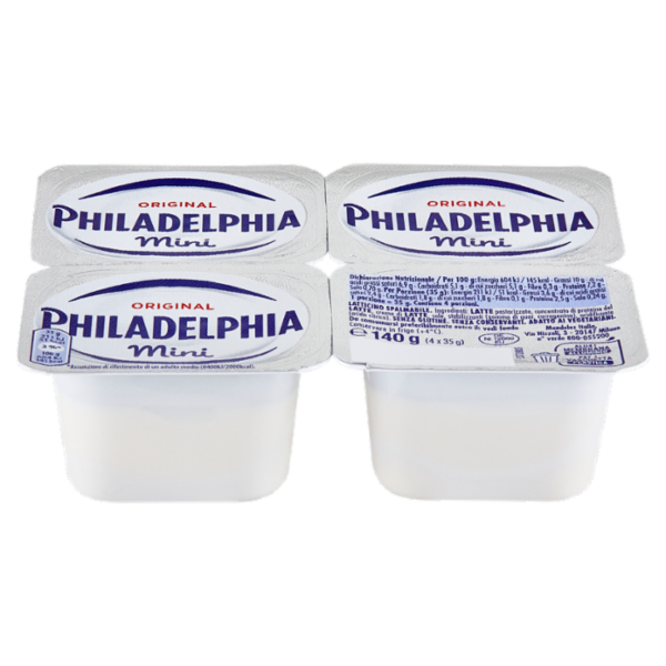 Philadelphia Original Mini formaggio fresco spalmabile - 4x35g