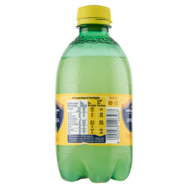 BIBITE SANPELLEGRINO, Bevanda Gassata, Limonata, Pet - 330ml